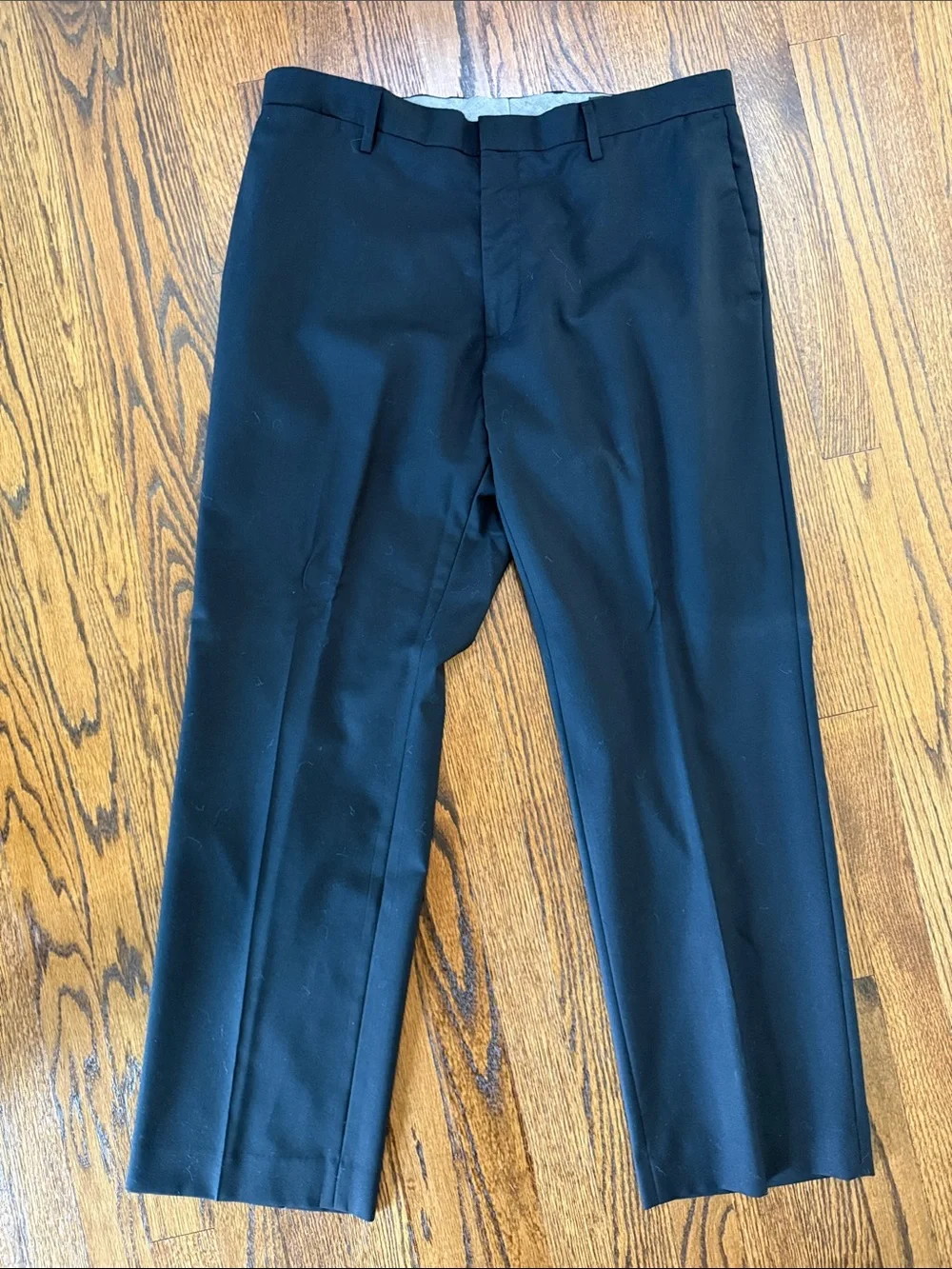 E Banana Republic Black Men's 34x30 Dress Pants - Classic Straight Fit